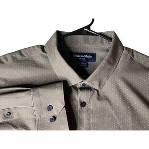 Mizzen+Main Leeward XXL Men's Long Sleeve Button Down Shirt